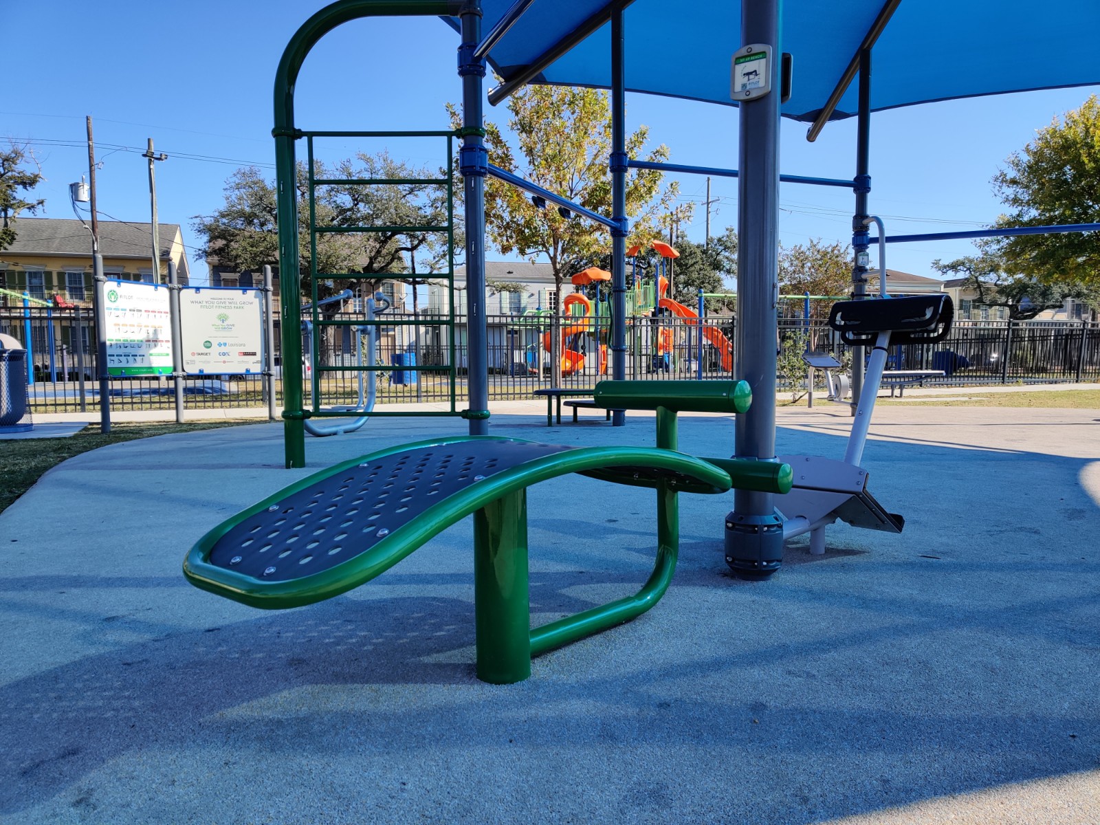 Lafitte Greenway - Playground & FitLot Fitness Park banner image