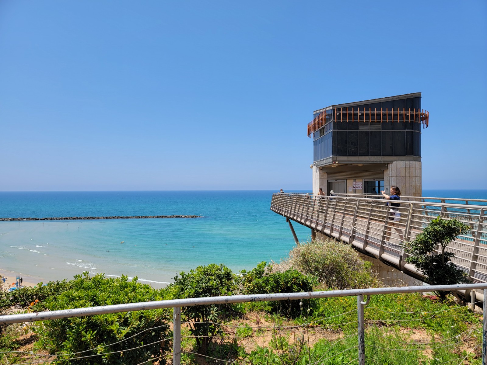 Netanya Beach (HaRishonim Promenade) banner image