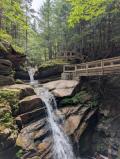 White Mountain National Forest - Sabbaday Falls banner image